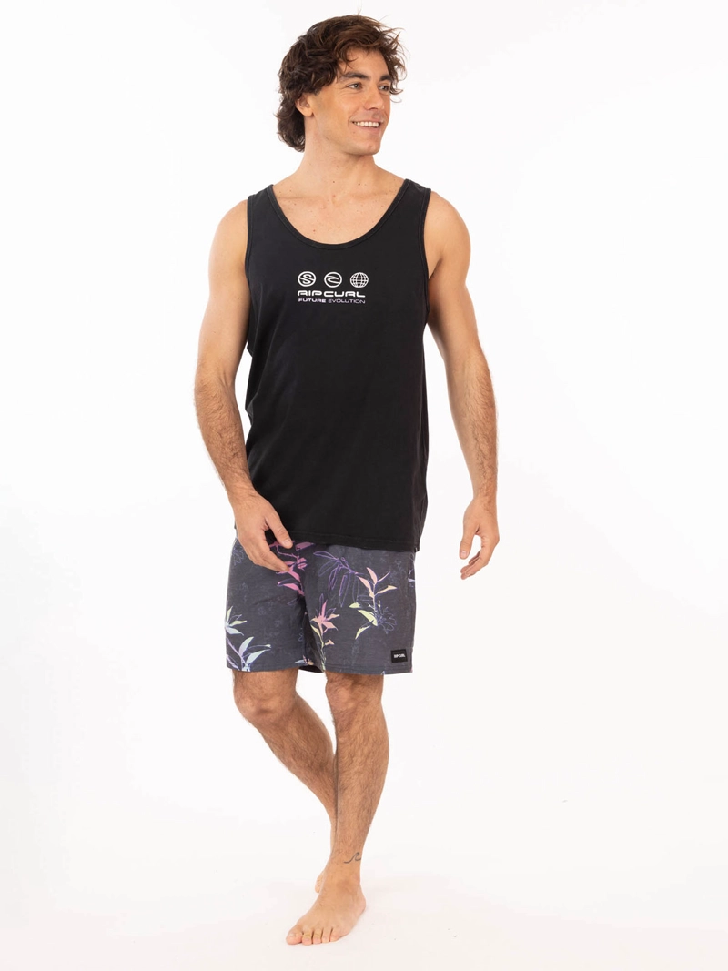 POLERA HOMBRE RIP CURL ALGODÓN SIN MANGAS - 4