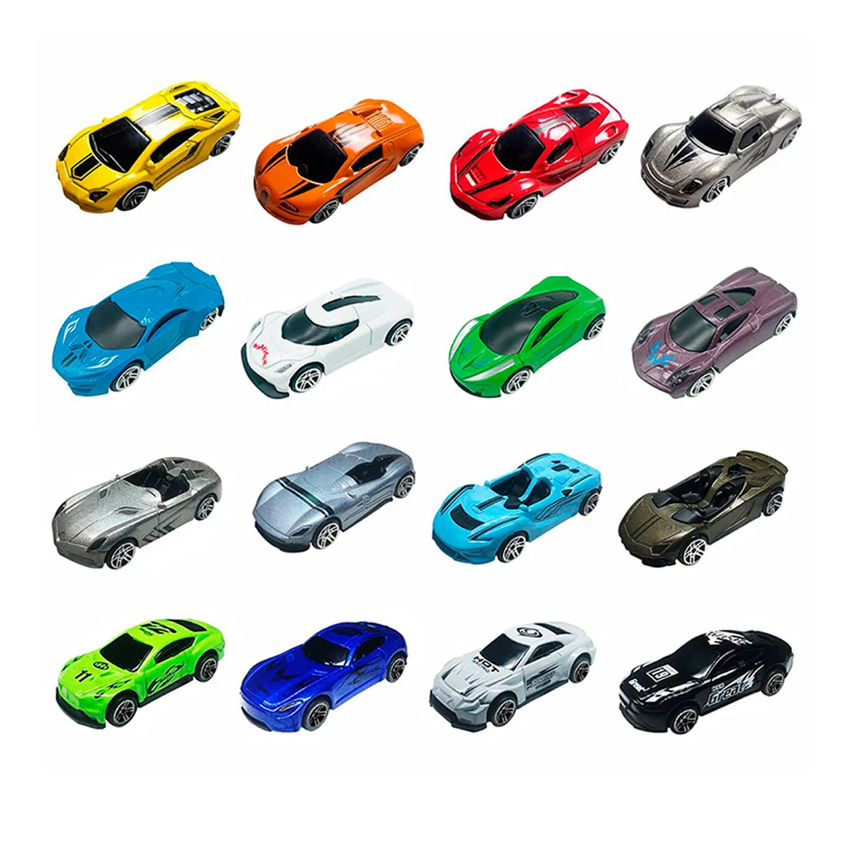 PACK DE 5 VEHÍCULOS DIE CAST - MODELO ALEATORIO - 1
