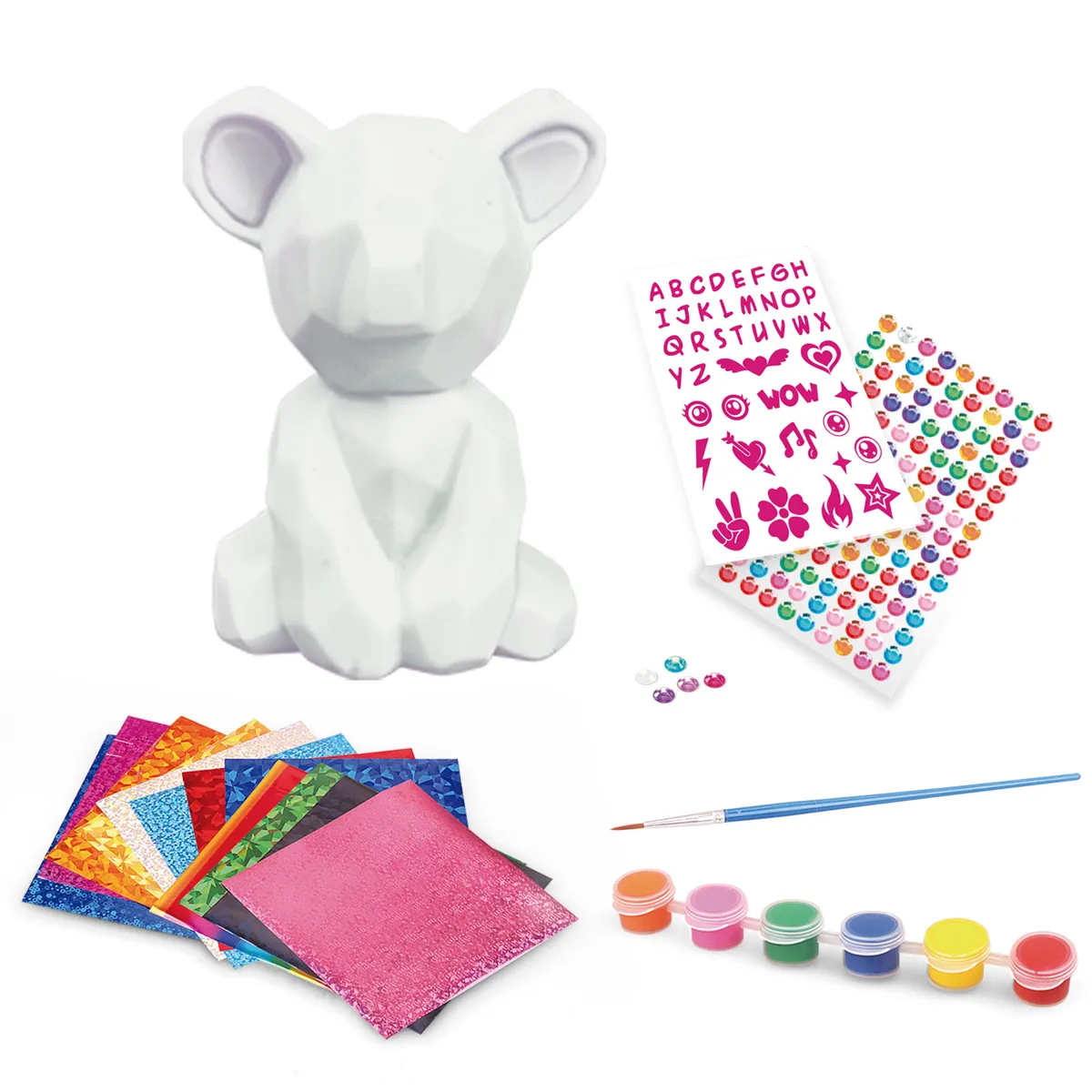 FIGURA CON LUZ DIY GRAFITI FIG1 - 1