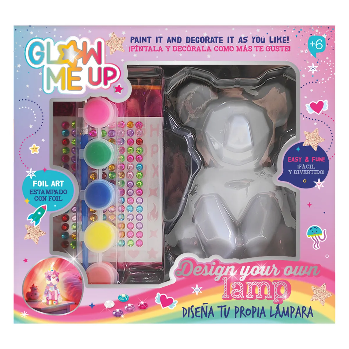 FIGURA CON LUZ DIY GRAFITI FIG1 - 3