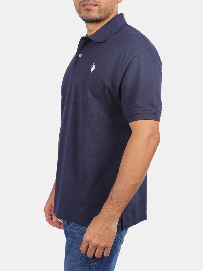 POLERA HOMBRE US POLO ASSN ALGODÓN MANGA CORTA PIQUE - 3