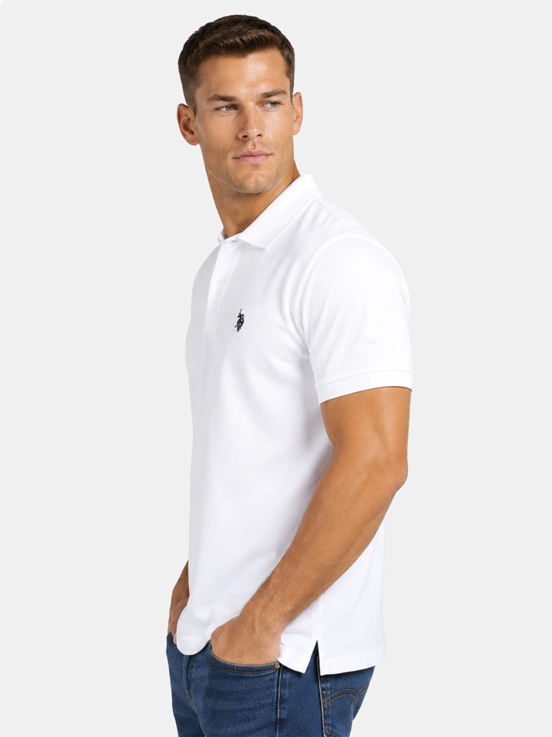 POLERA HOMBRE US POLO ASSN ALGODÓN MANGA CORTA PIQUE - 3
