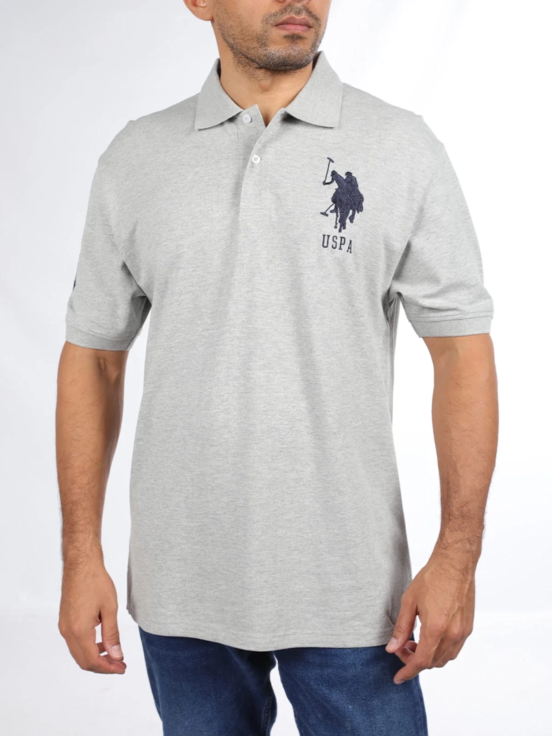 POLERA HOMBRE US POLO ASSN ALGODÓN MANGA CORTA PIQUE - 1