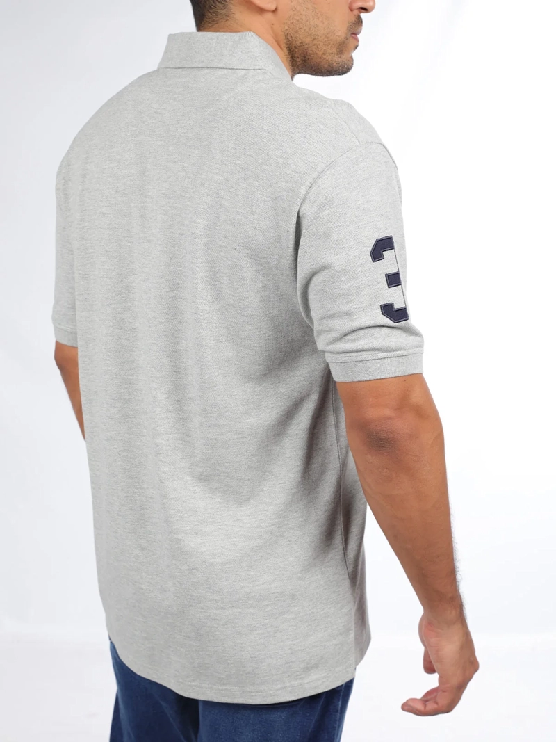 POLERA HOMBRE US POLO ASSN ALGODÓN MANGA CORTA PIQUE - 3