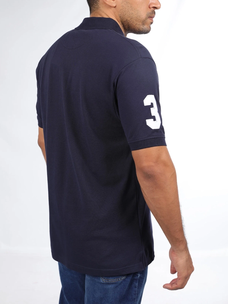 POLERA HOMBRE US POLO ASSN ALGODÓN MANGA CORTA PIQUE - 3