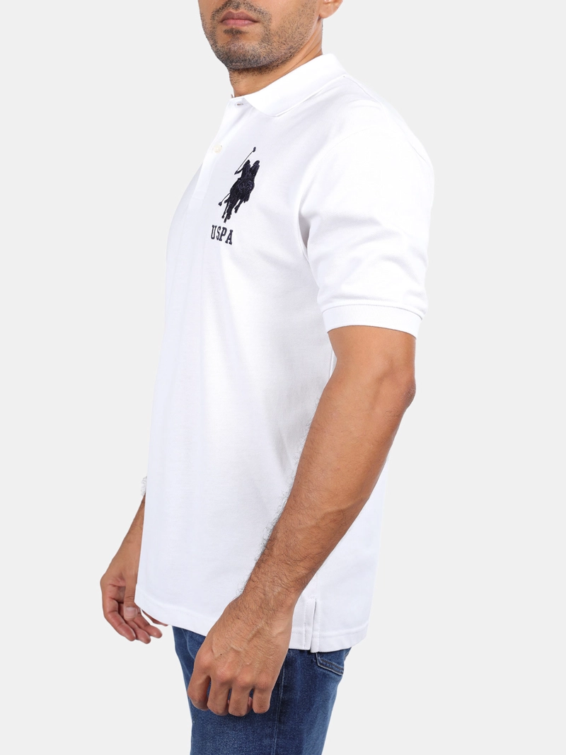 POLERA HOMBRE US POLO ASSN ALGODÓN MANGA CORTA PIQUE - 2