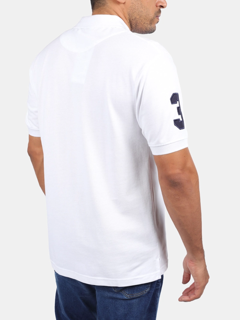POLERA HOMBRE US POLO ASSN ALGODÓN MANGA CORTA PIQUE - 3