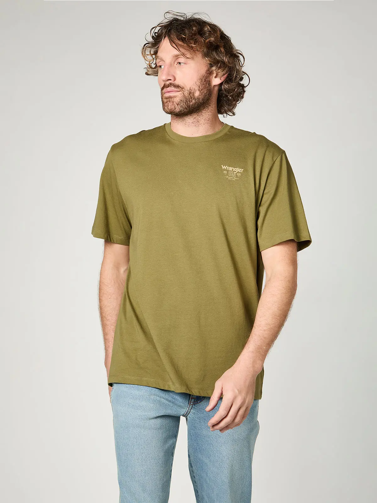 POLERA MANGA CORTA REGULAR FIT HOMBRE WRANGLER
