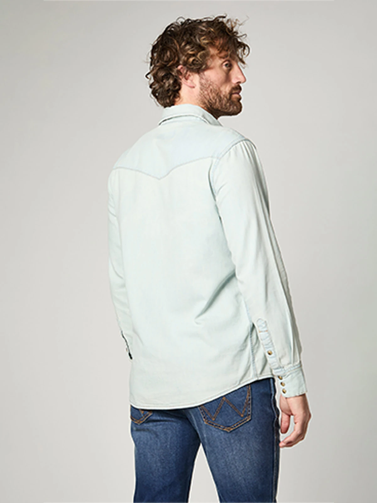 CAMISA MANGA LARGA REGULAR FIT HOMBRE WRANGLER - 2