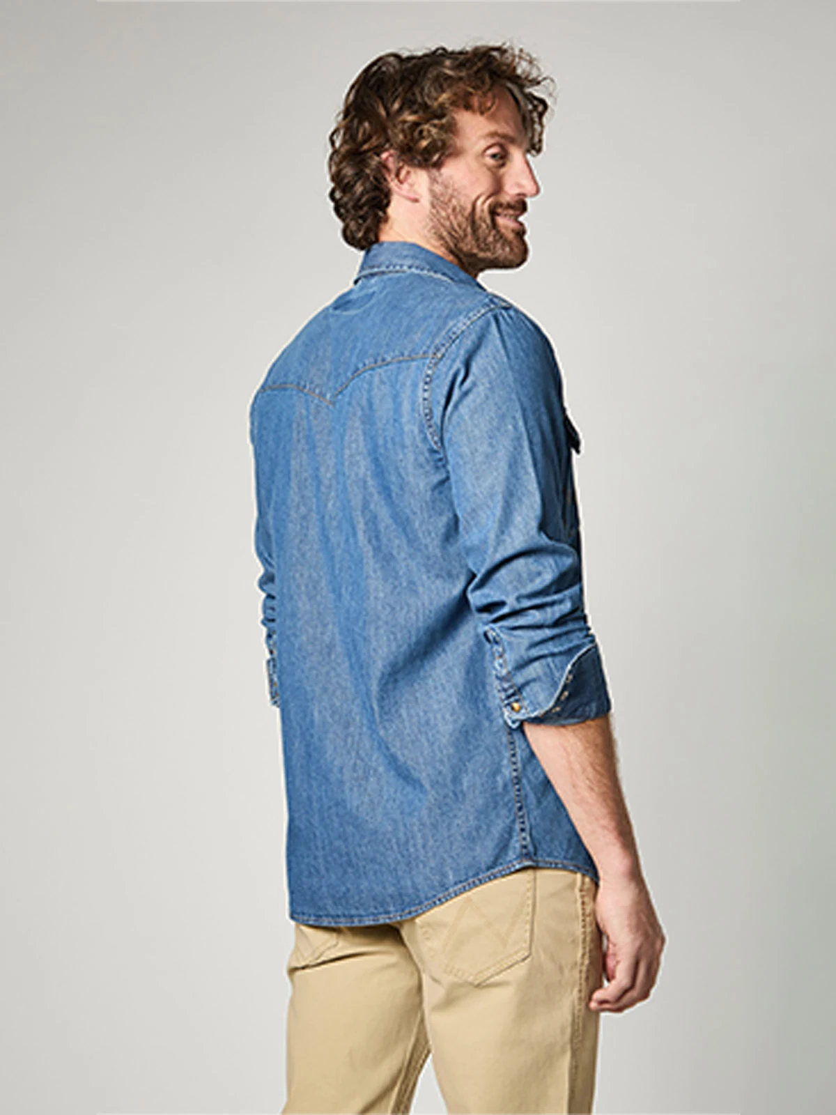 CAMISA MANGA LARGA REGULAR FIT HOMBRE WRANGLER - 2