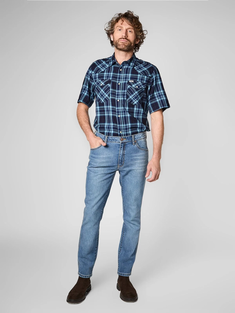 JEANS HOMBRE WRANGLER AZUL V25145715  - 3