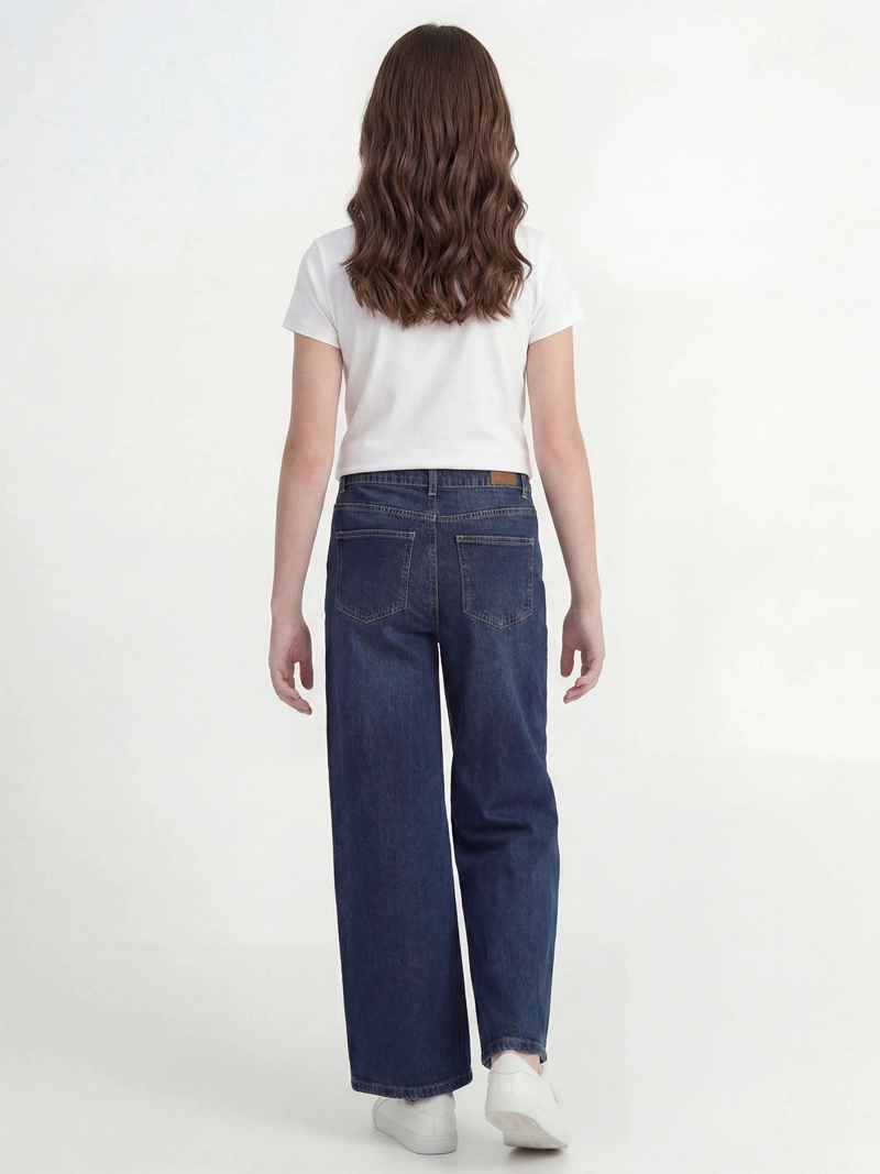 JEANS NIÑA INDEX WIDE LEG BASIC - 2