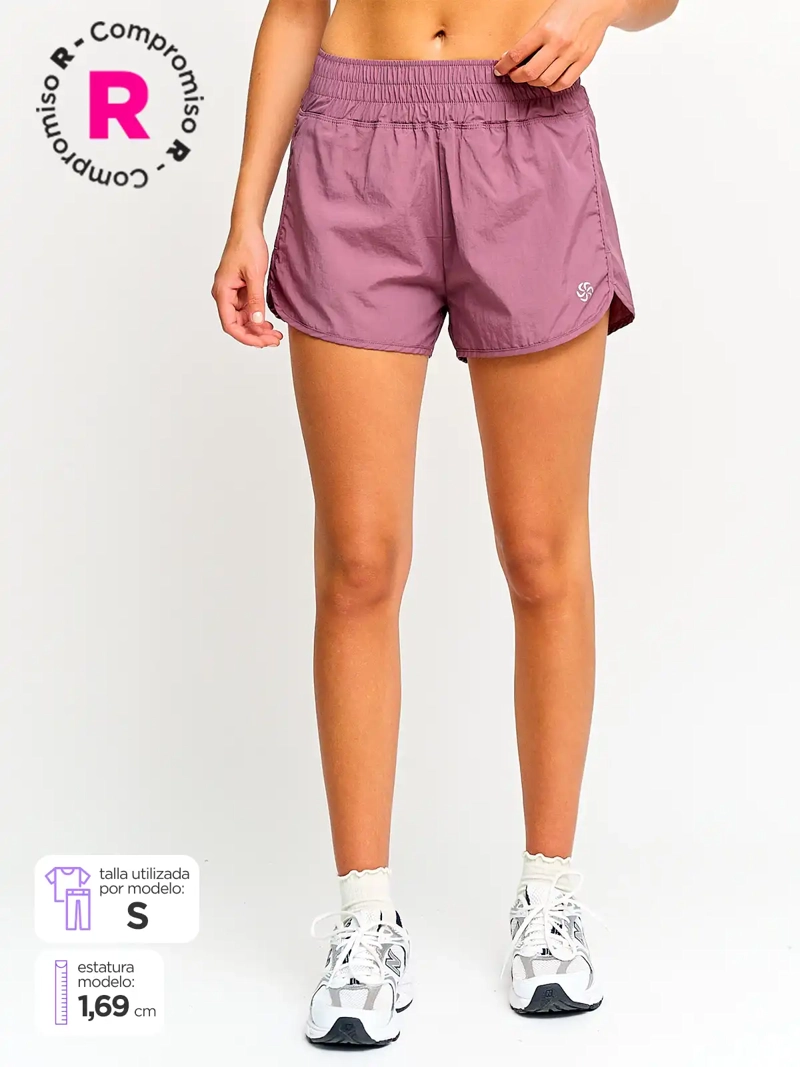 SHORT DEPORTIVO MUJER REVUP BINK - 1