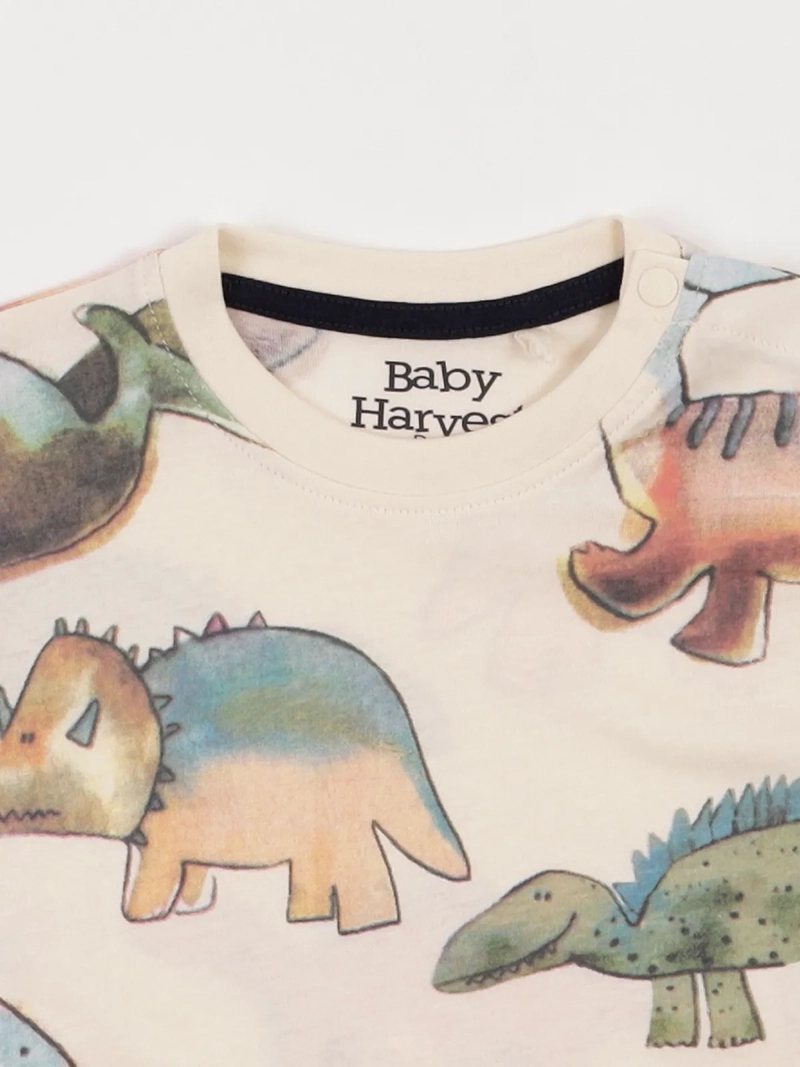 POLERA MANGA LARGA ALGODÓN NIÑO BABY HARVEST ESTAMPADA - 3