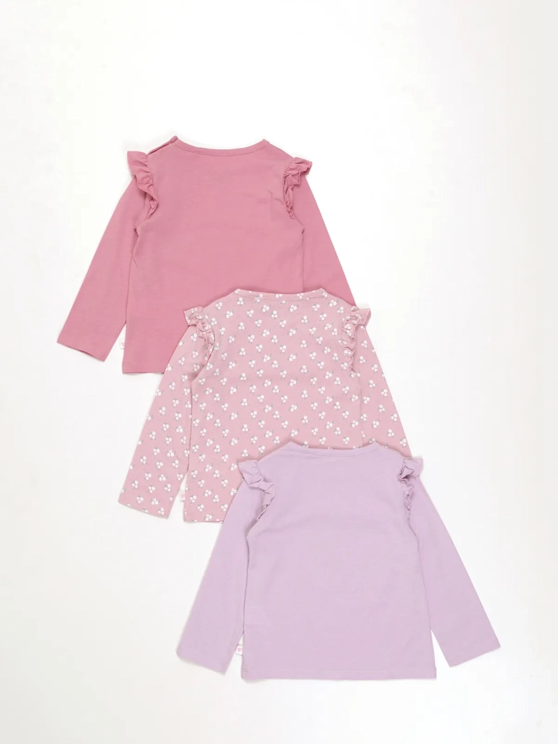 PACK X2 POLERAS ALGODÓN NIÑA BABY HARVEST  - 2