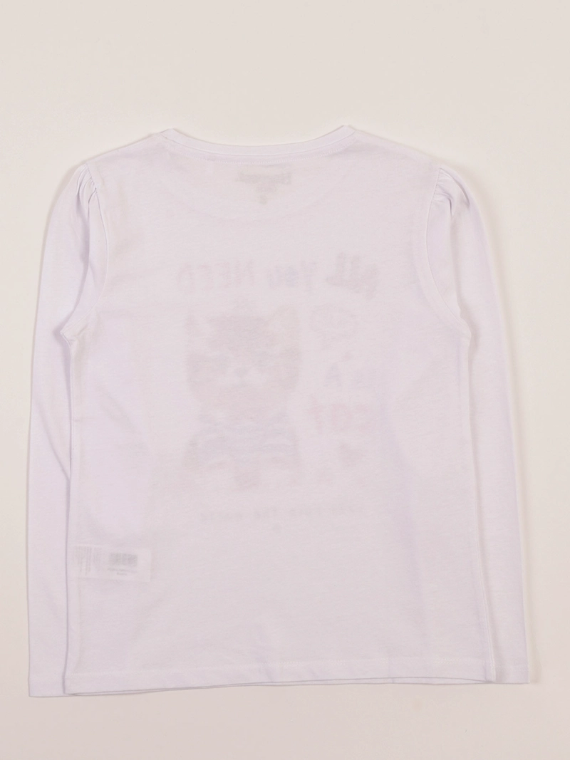 POLERA MANGA LARGA ALGODÓN NIÑA HARVEST PRINT - 2