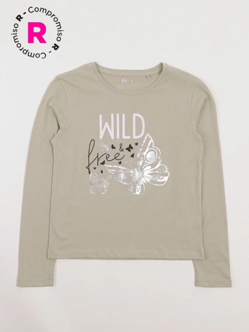 POLERA NIÑA INDEX TEEN ALGODÓN MANGA LARGA PRINT