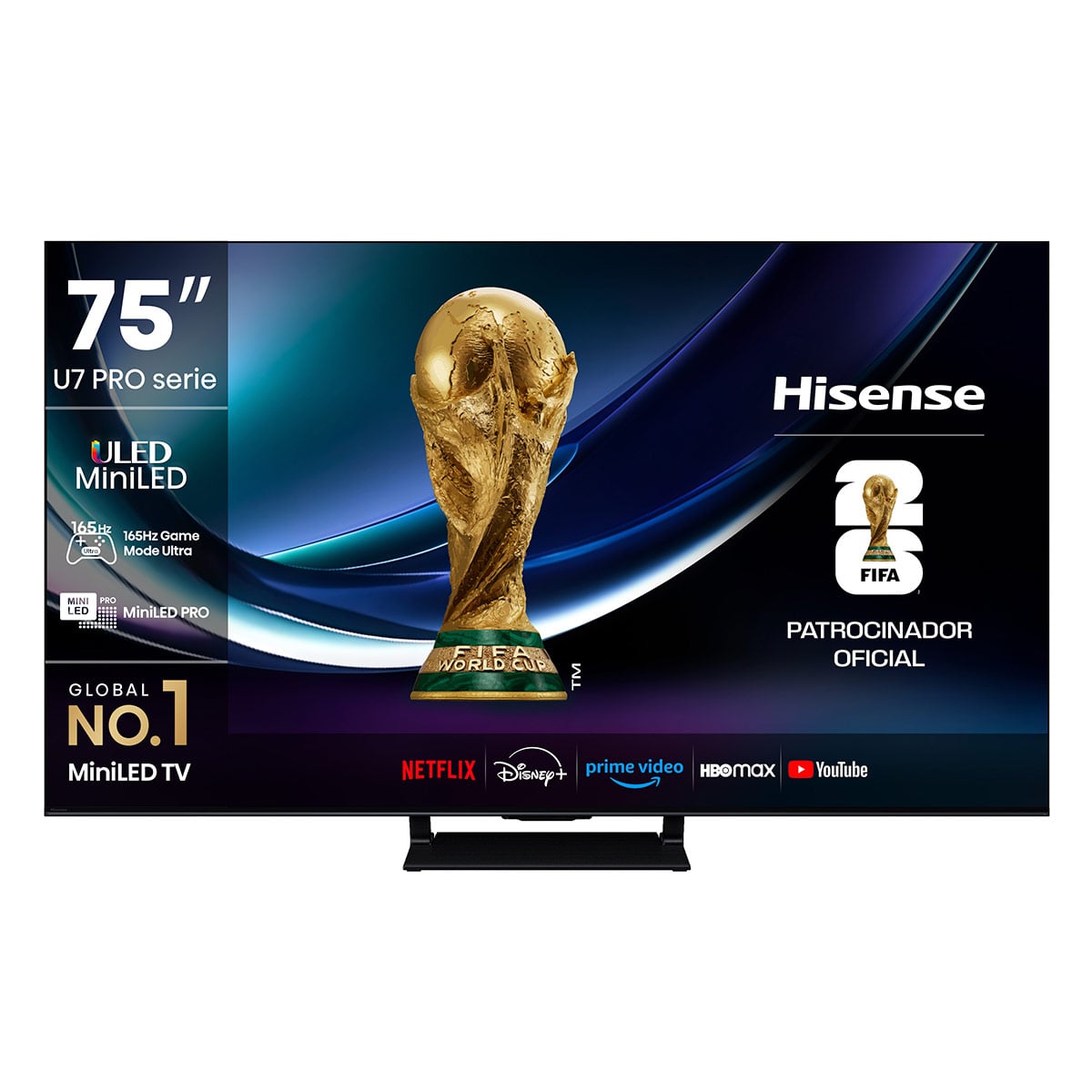 SMART TV HISENSE MINI LED 4K UHD 75” 75U7QG PRO - 2
