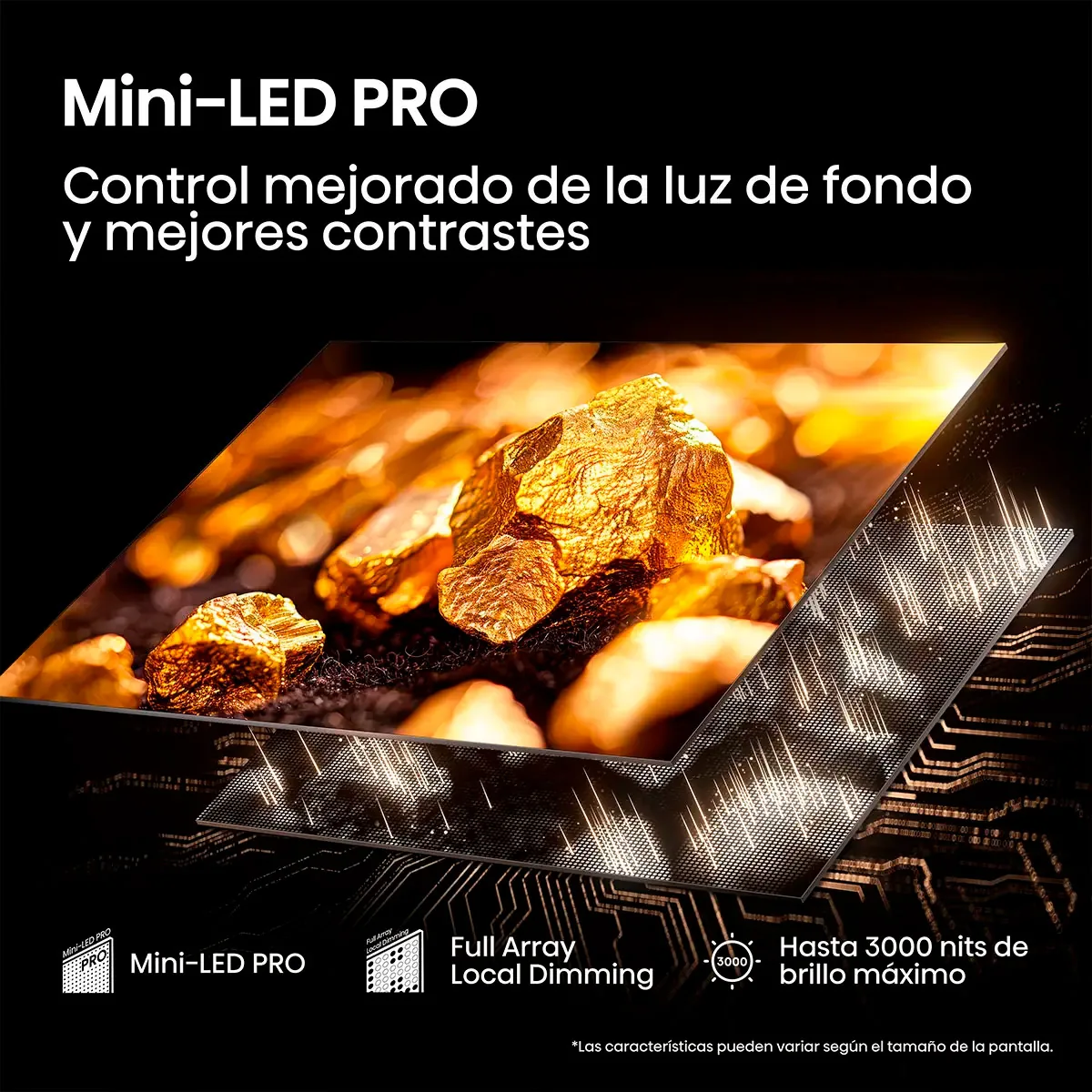 SMART TV HISENSE MINI LED 4K UHD 75” 75U7QG PRO - 5