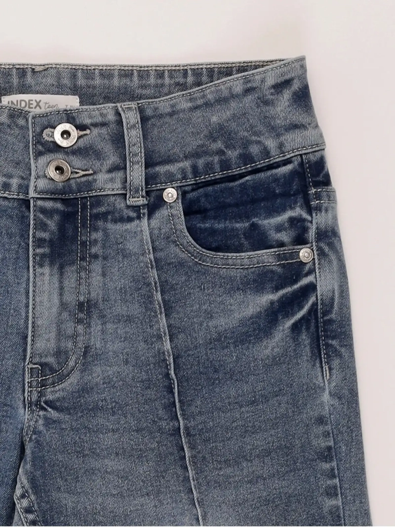 JEANS NIÑA INDEX FLARE CORTES - 3