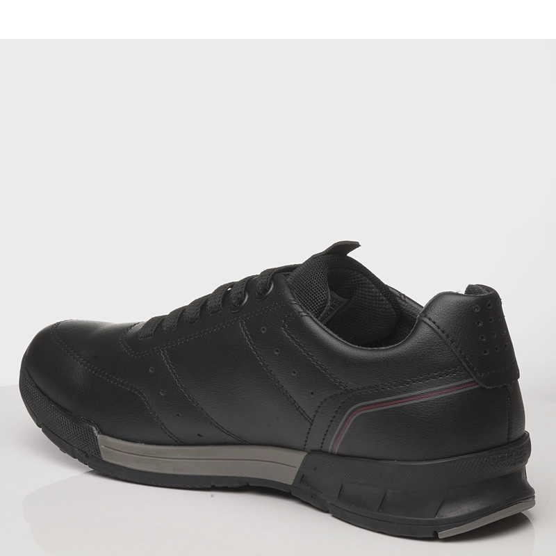 ZAPATILLAS HOMBRE PEGADA CASUALES NEGRO V26PEG06 CUERO - 3