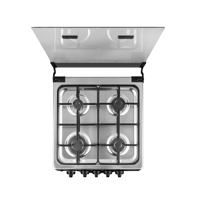 COCINA A GAS MIDEA MFO-MG20TCSSLBK 4 PLATOS NEGRO - 9