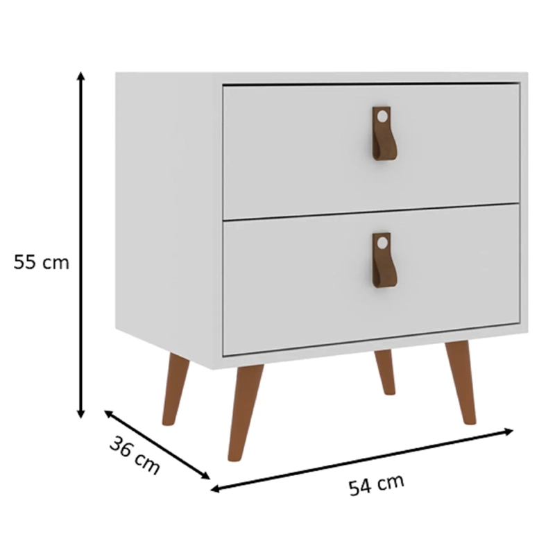 VELADOR DI PORETTI DESIGN PADUA 2C BLANCO - 3