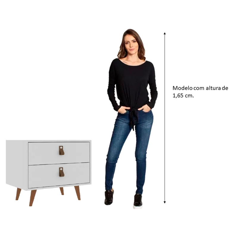 VELADOR DI PORETTI DESIGN PADUA 2C BLANCO - 5