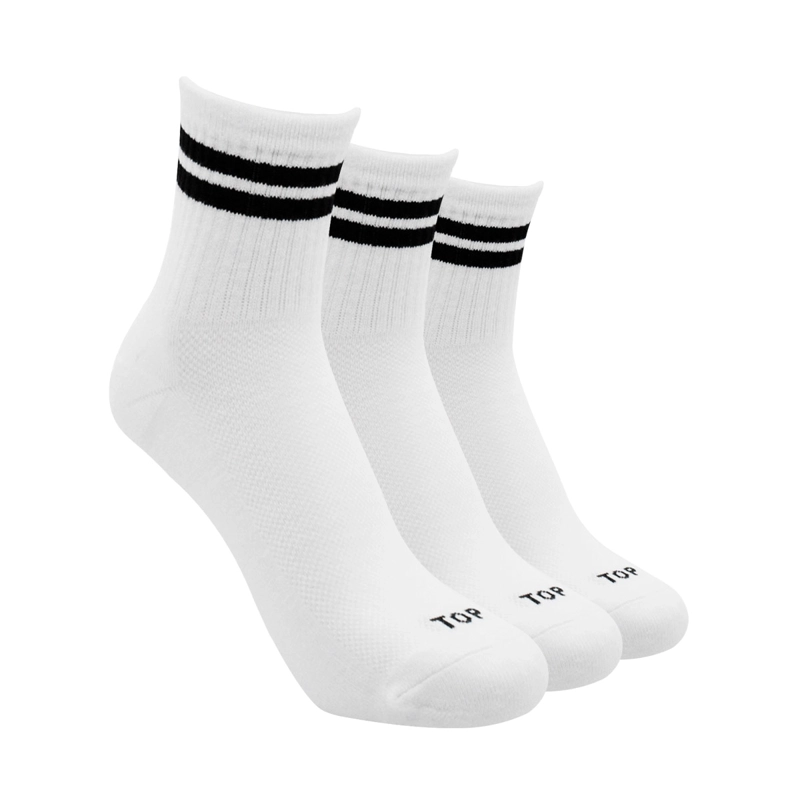 CALCETINES HOMBRE TOP PACK X3 BLANCO - 1