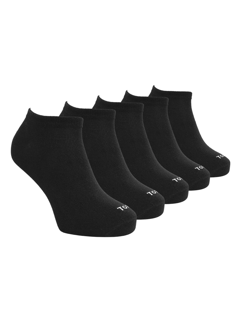 PACK 5 CALCETINES TOBILLEROS MUJER TOP BAMBÚ M600BP5C2 - 1