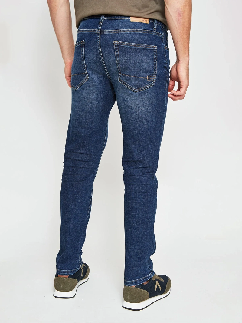 JEANS HOMBRE AEROPOSTALE SLIM ALGODÓN  - 2