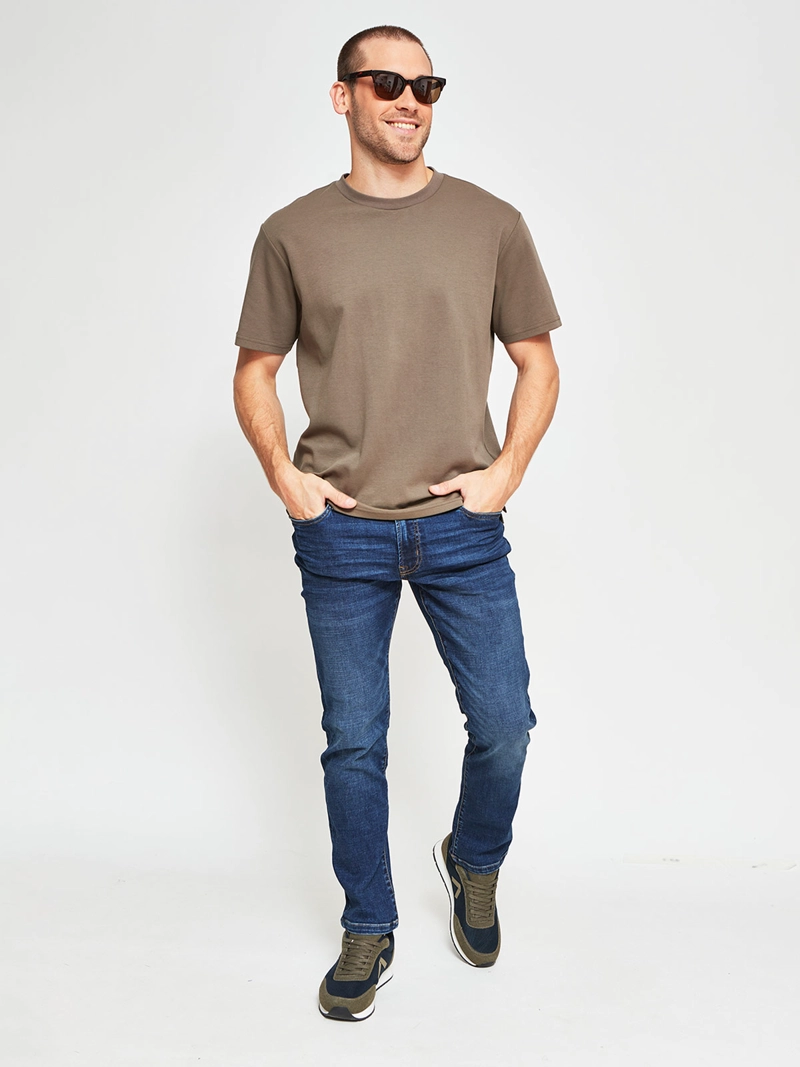 JEANS HOMBRE AEROPOSTALE SLIM ALGODÓN  - 4