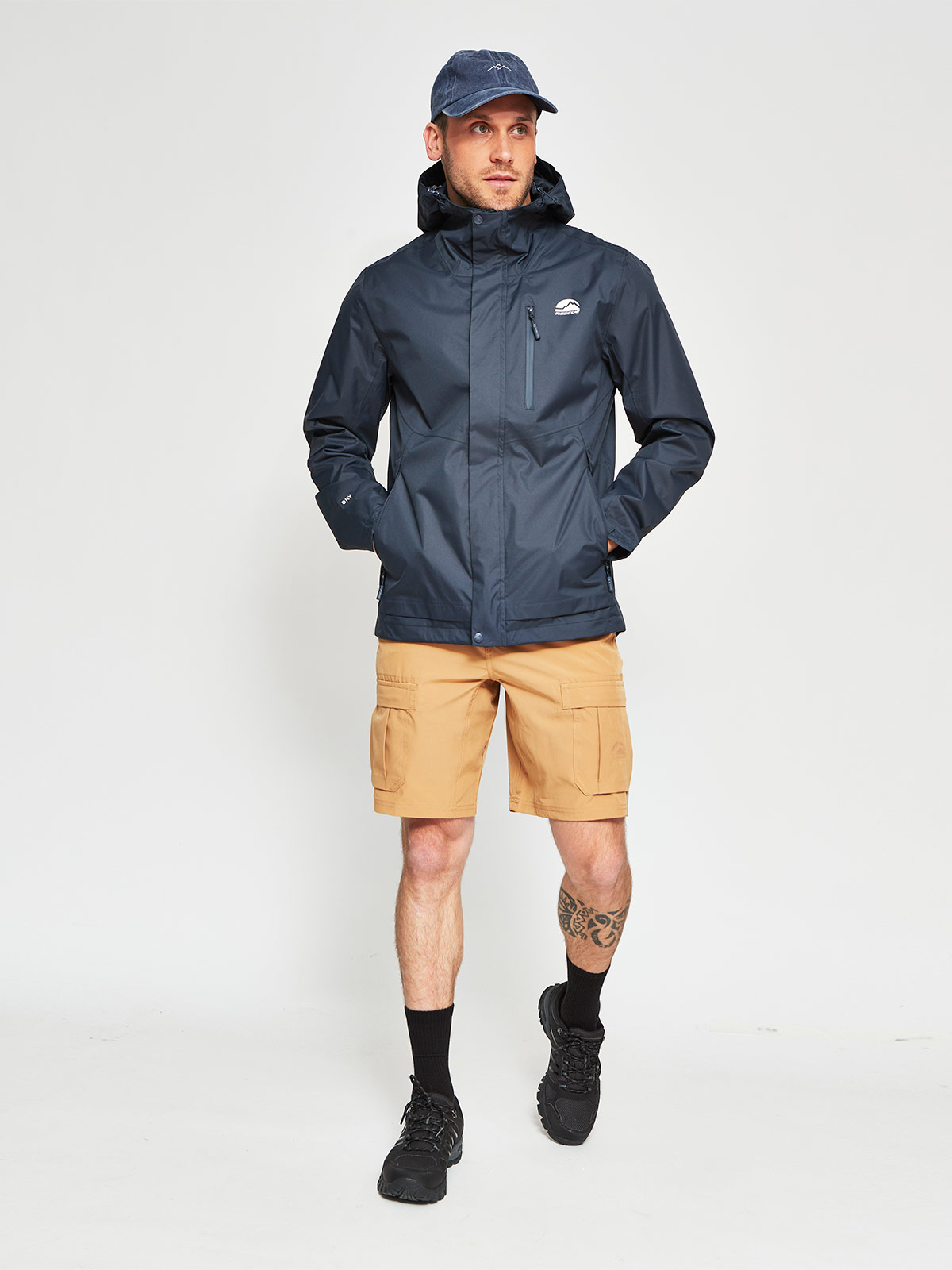 CHAQUETA CORTAVIENTO HOMBRE RESCUE BOHO - 4