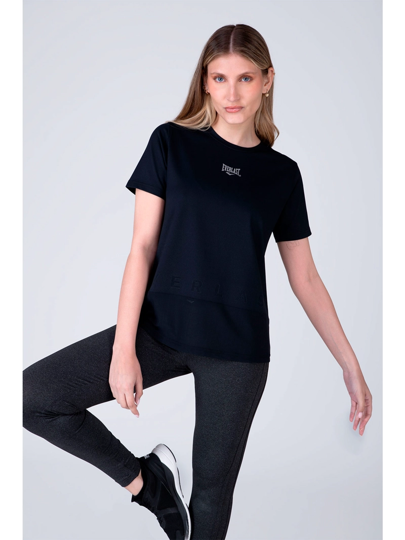 POLERA MANGA CORTA MUJER EVERLAST COSMOS - 6