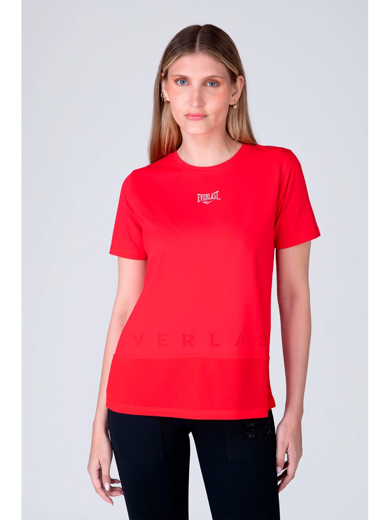 EVERLAST POLERA MANGA CORTA MUJER EVERLAST COSMOS