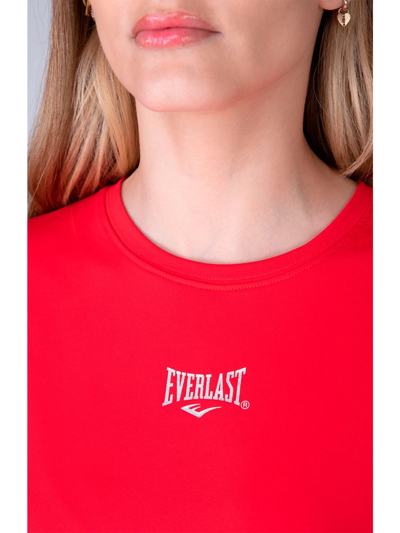 POLERA MANGA CORTA MUJER EVERLAST COSMOS - 4