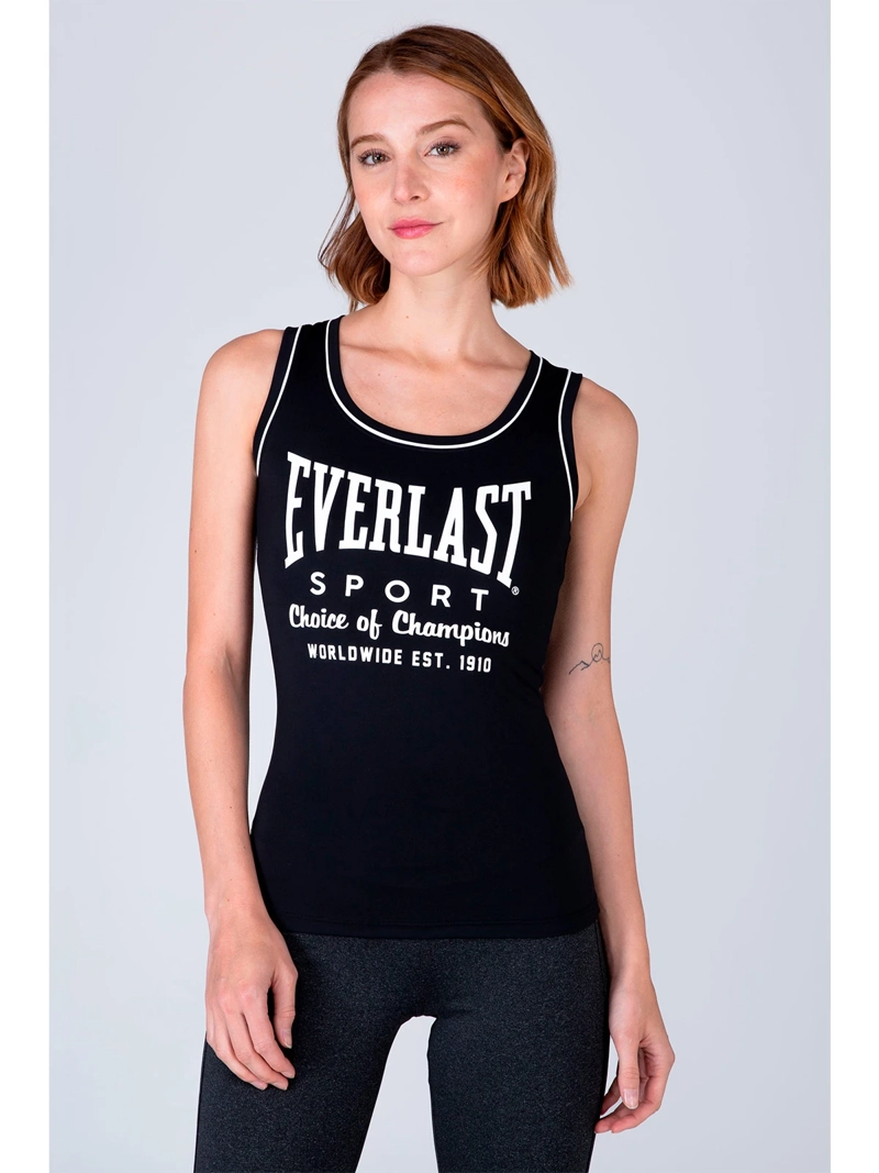 EVERLAST POLERA SIN MANGAS MUJER KICKS