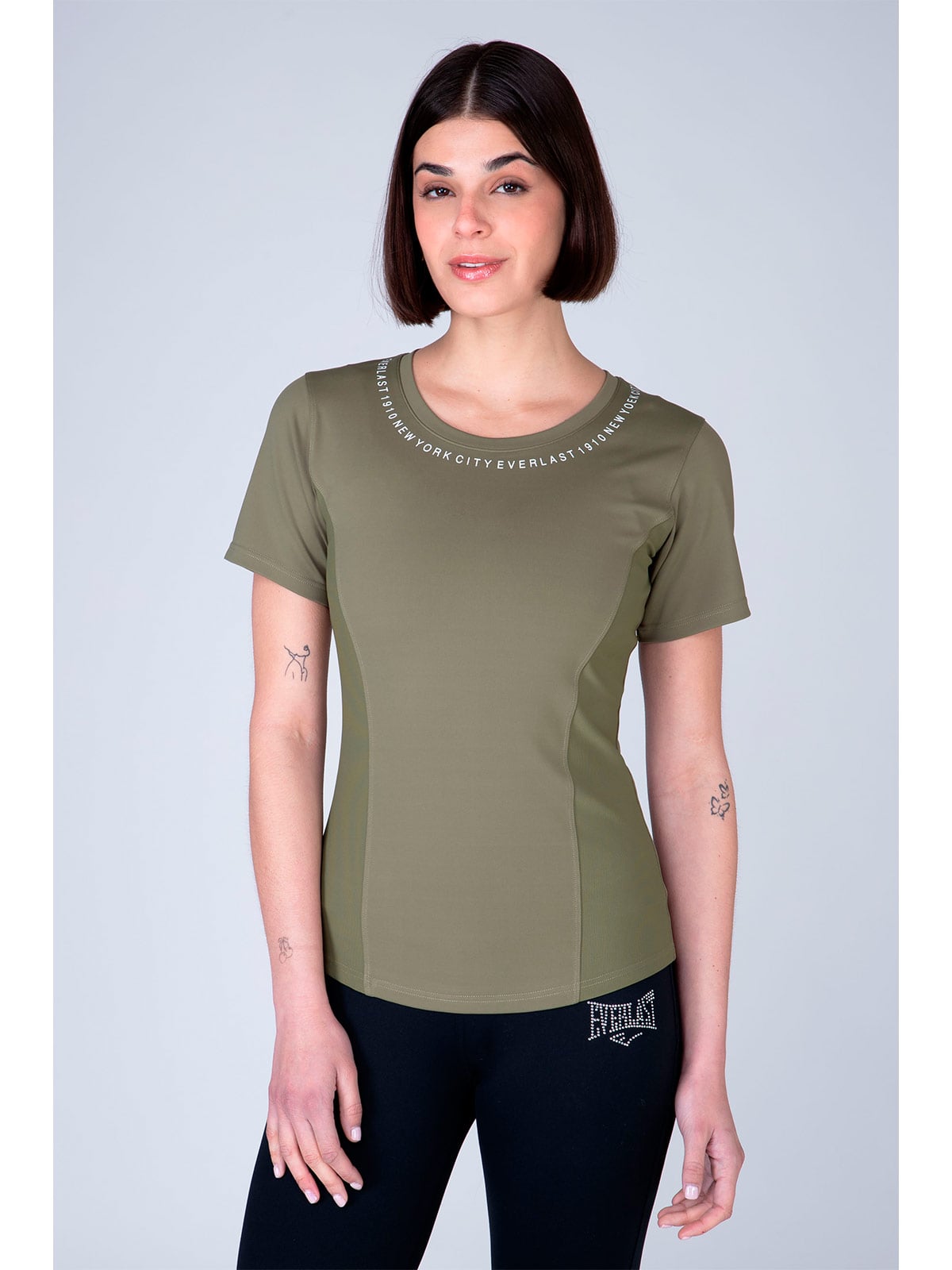 EVERLAST POLERA MANGA CORTA MUJER EVERLAST POCKET 2.0