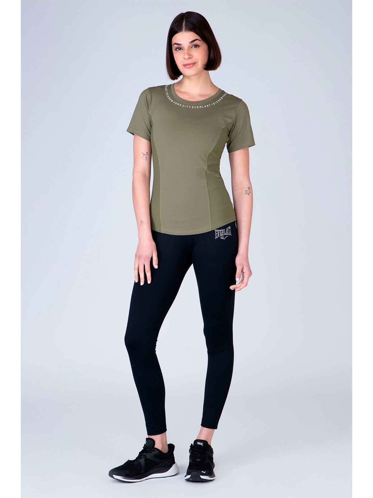 POLERA MANGA CORTA MUJER EVERLAST POCKET 2.0 - 4