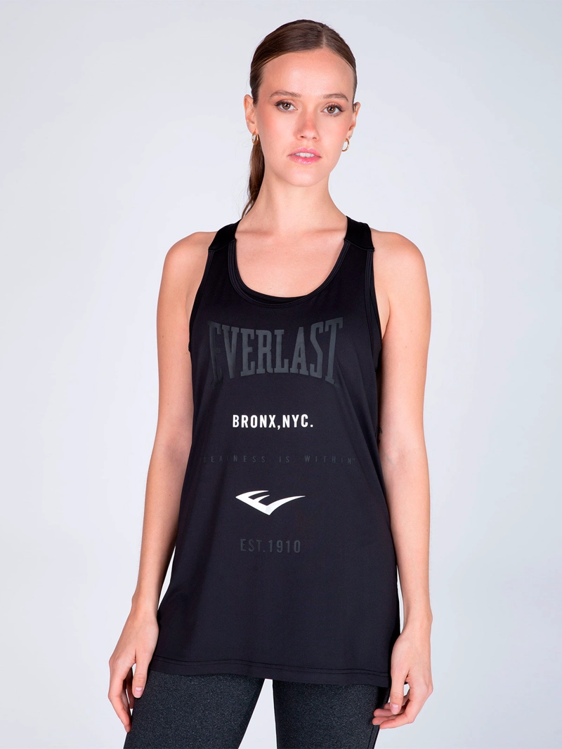 POLERA MUJER EVERLAST SIN MANGAS TANK SQUAD - 1