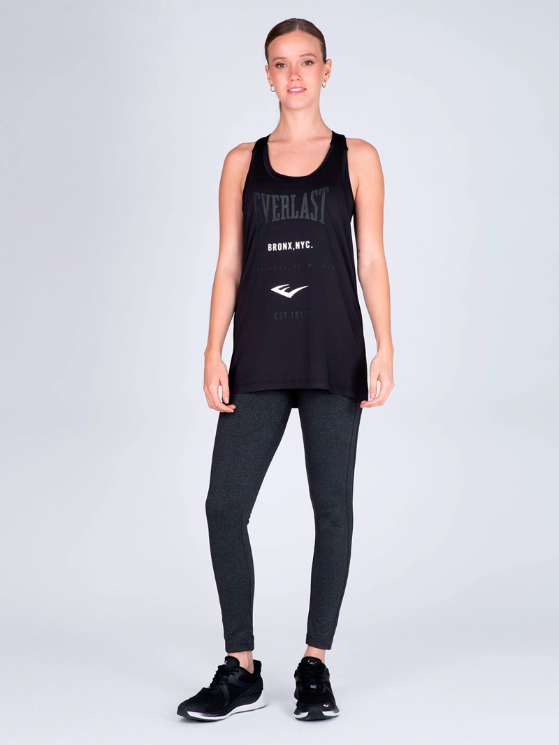 POLERA MUJER EVERLAST SIN MANGAS TANK SQUAD - 4