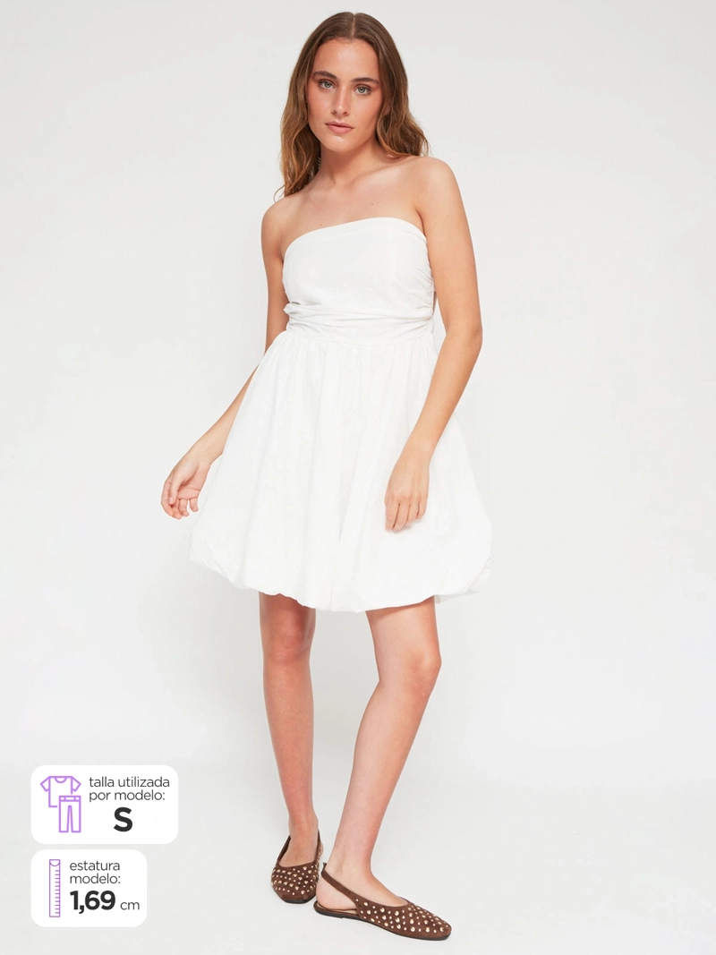 ONLY VESTIDO MUJER ONLY ALGODÓN