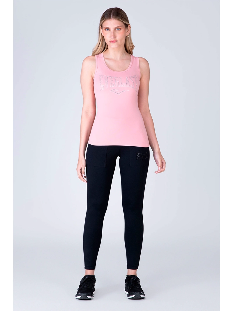 POLERA SIN MANGAS MUJER EVERLAST TWIST - 3