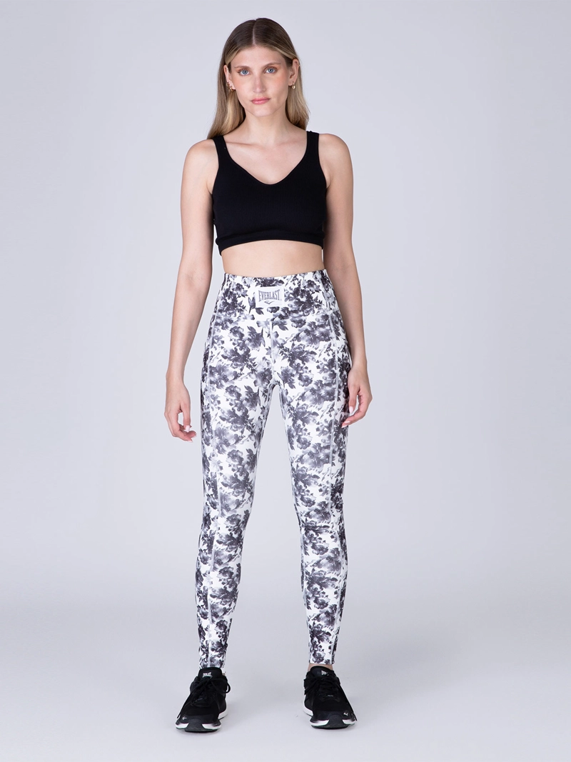 LEGGING DEPORTIVO MUJER EVERLAST LONG BLEND - 2
