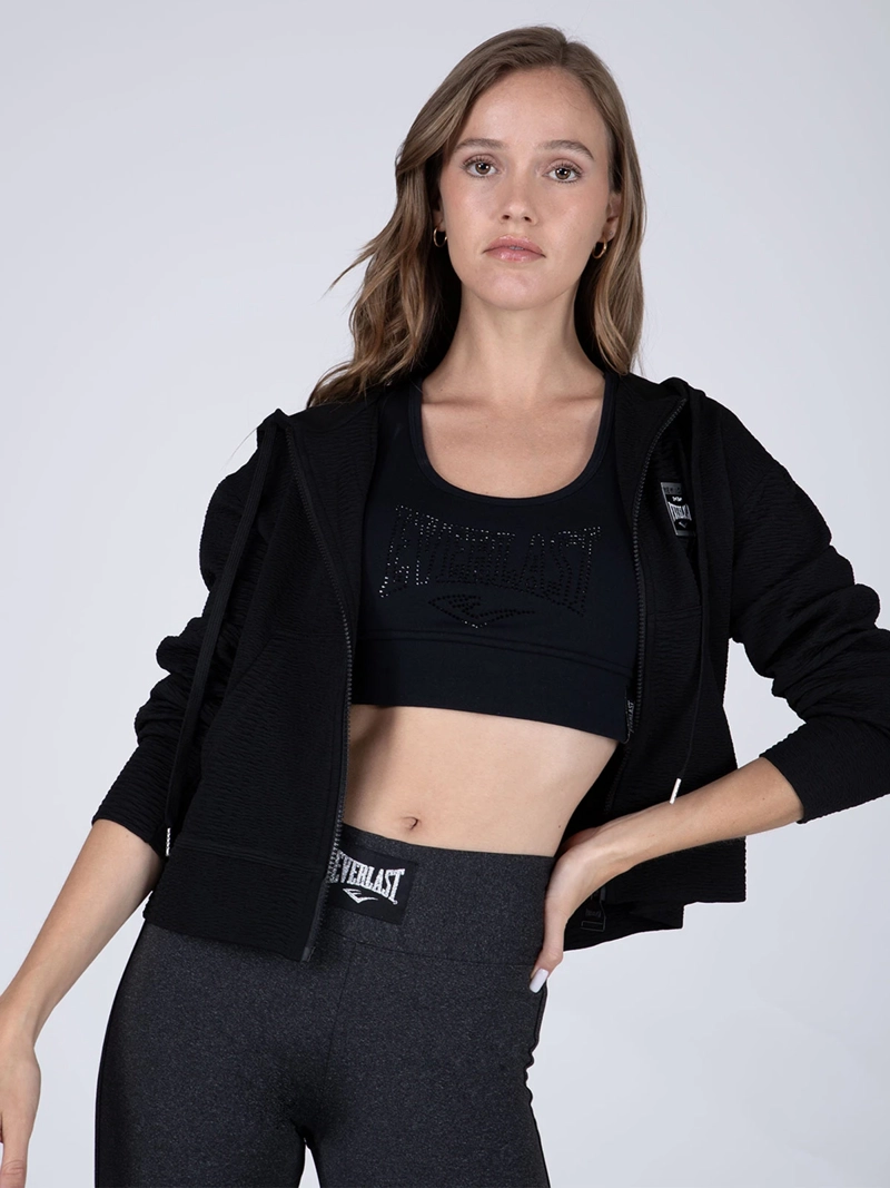 CHAQUETA DEPORTIVA MUJER EVERLAST CLASSY - 5