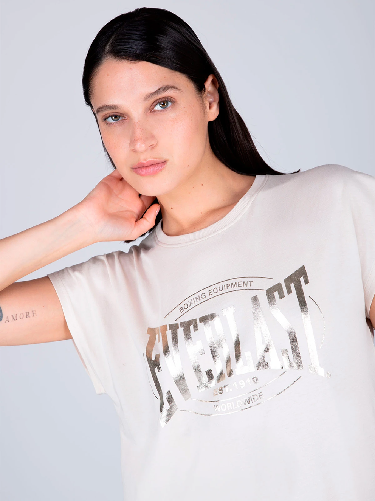 POLERA MANGA CORTA MUJER EVERLAST GLAD - 5