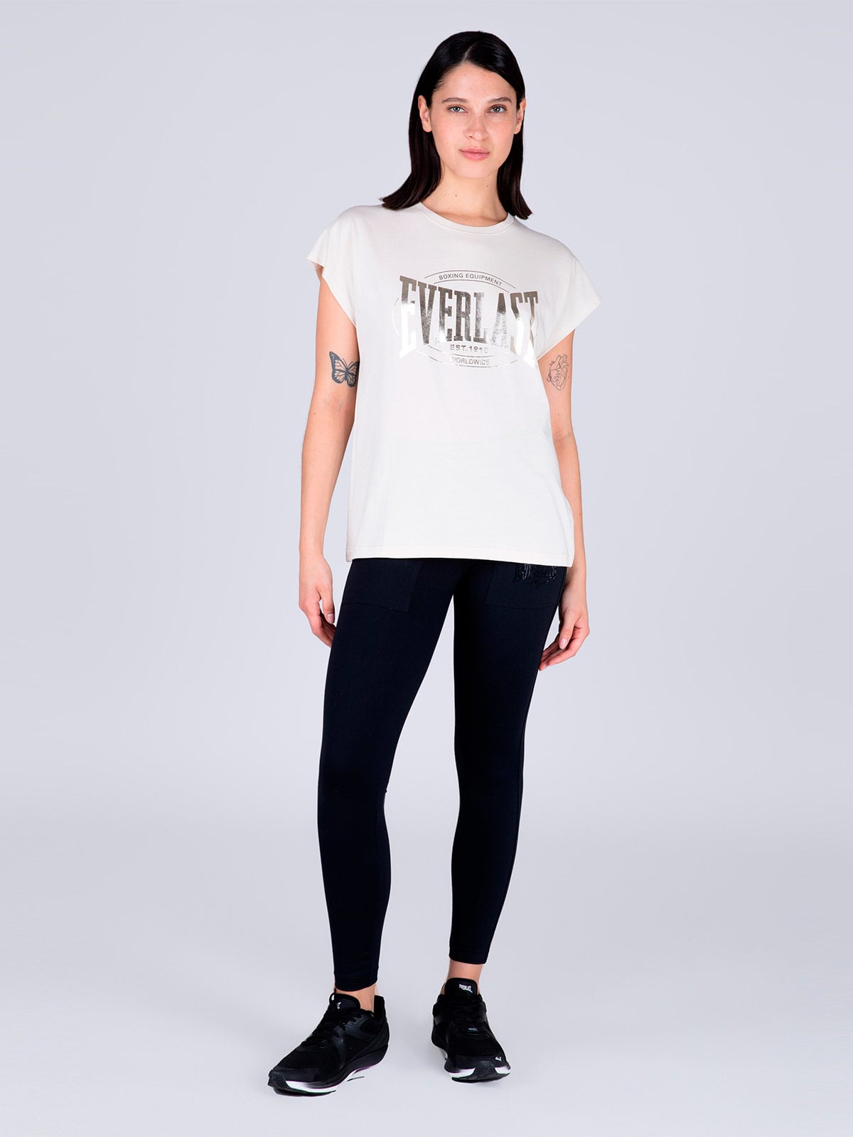 POLERA MANGA CORTA MUJER EVERLAST GLAD - 3