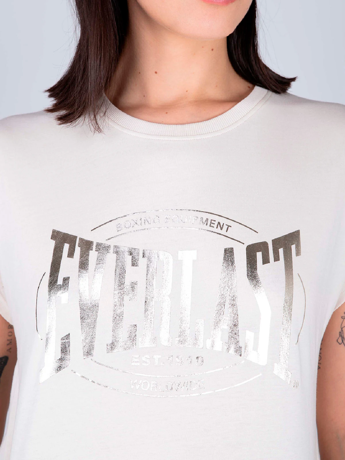 POLERA MANGA CORTA MUJER EVERLAST GLAD - 4