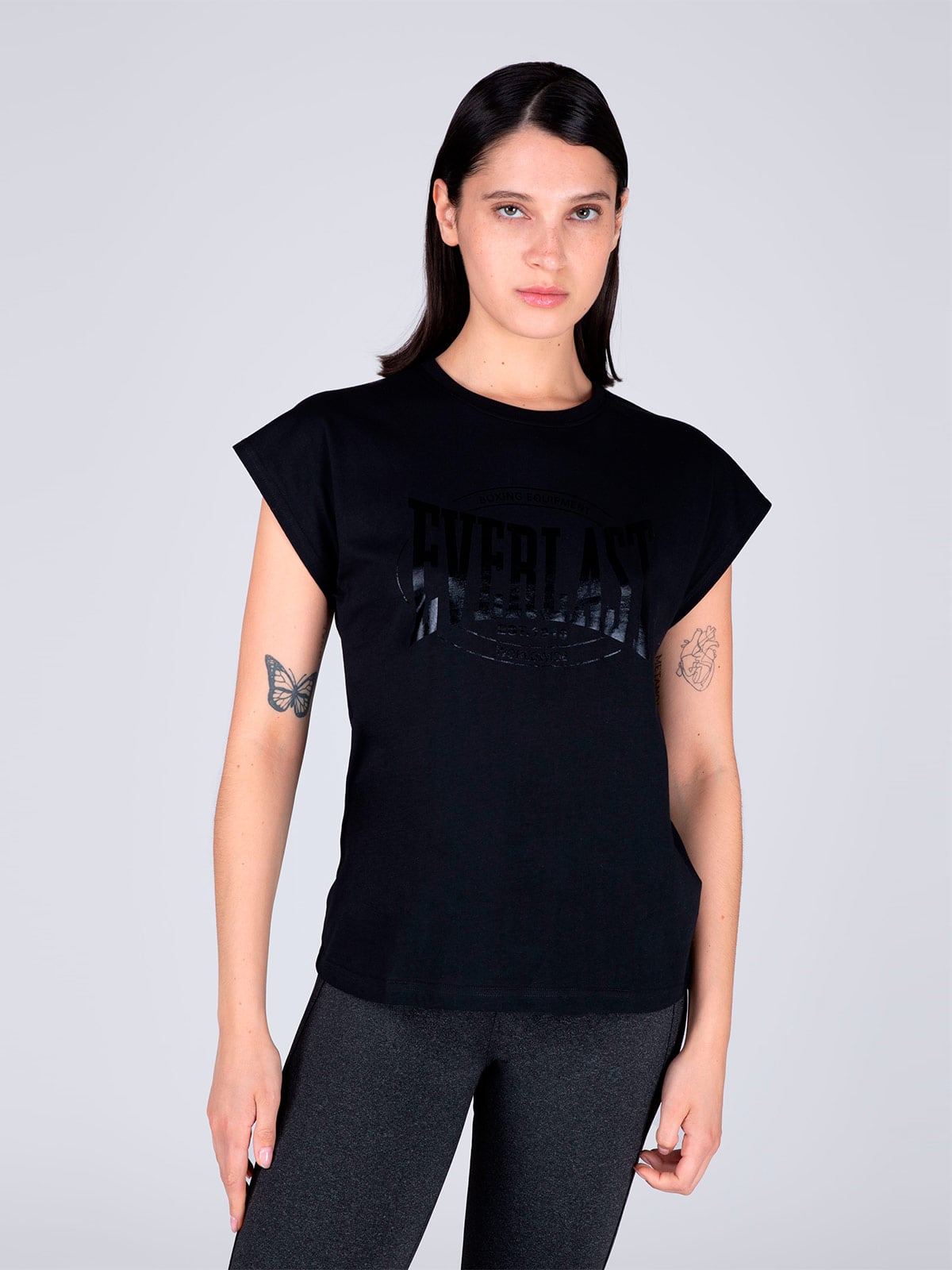 POLERA MANGA CORTA MUJER EVERLAST GLAD