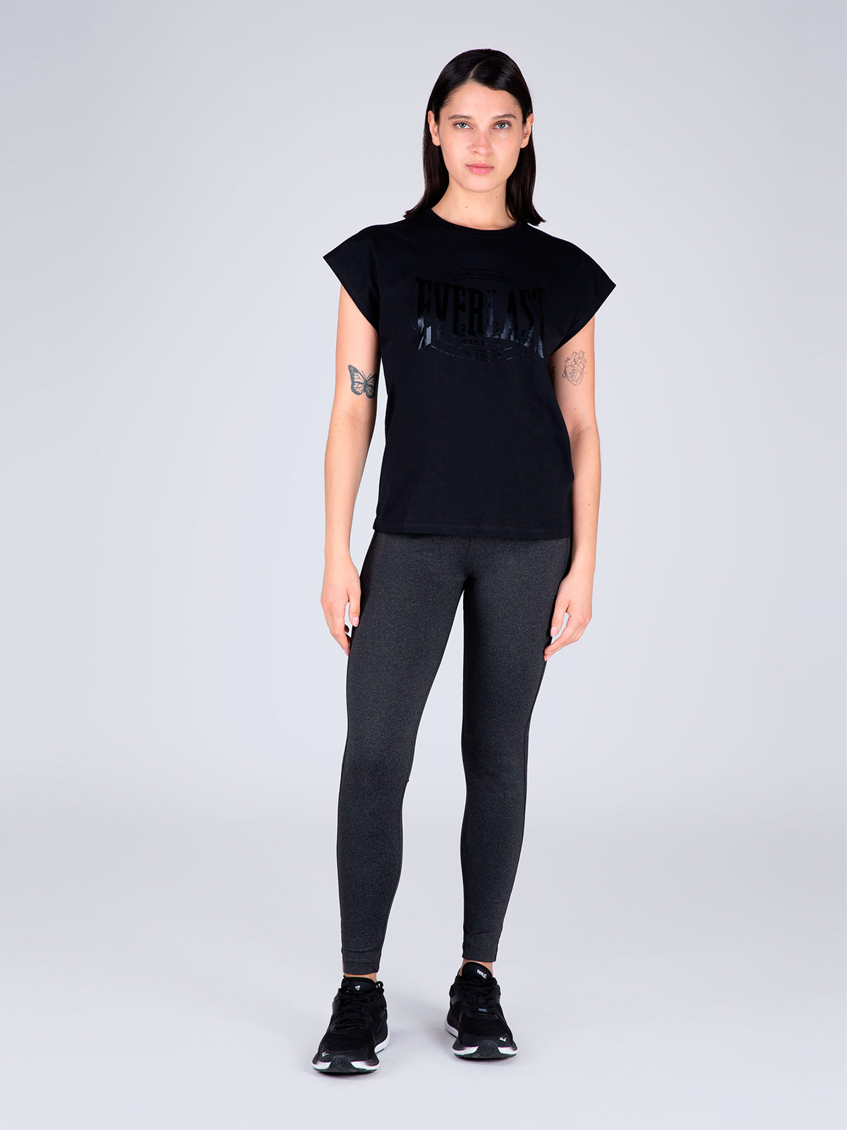 POLERA MANGA CORTA MUJER EVERLAST GLAD - 3